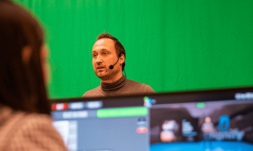 Presenteren in een kleine ruimte